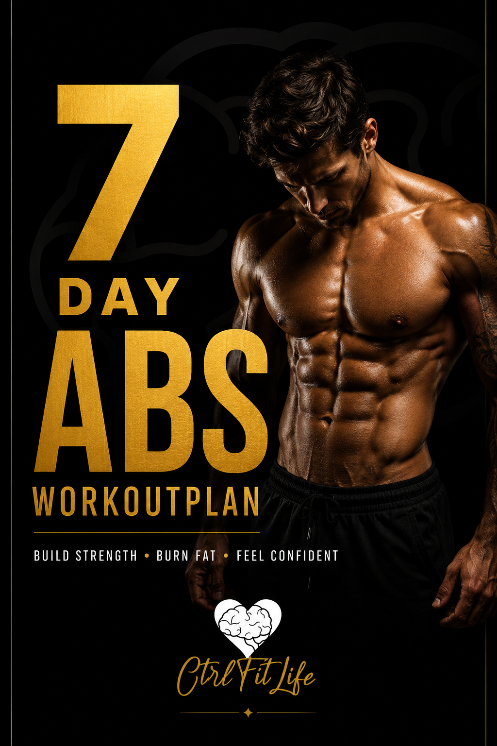 Digital 7 Days Abs workout plan CtrlFitLife