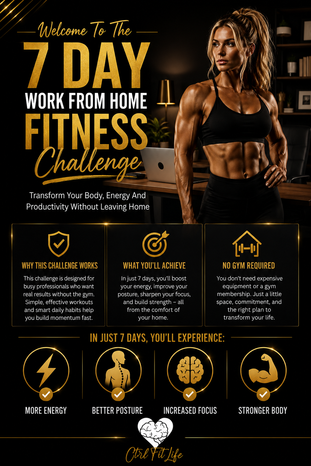 Digital 7 Days Work From Home workout plan