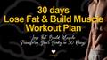 FREE Digital 30 Days Fat loss + Muscle Build workout plan