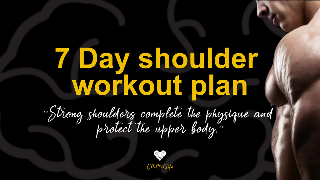 Digital 7 Days Shoulder workout plan